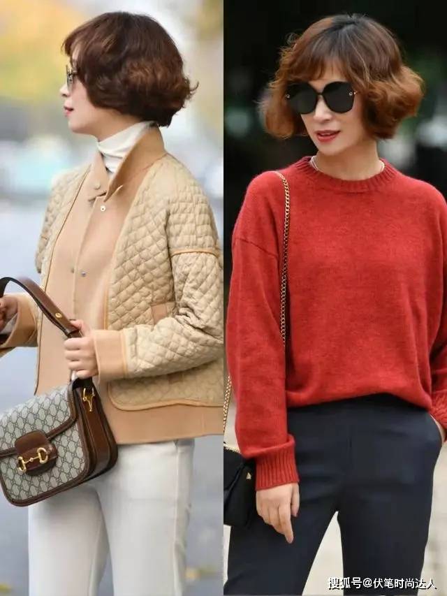 下半身 收起你的大衣吧!今年“绗缝羽绒服”火了,50、60岁穿时髦还显瘦