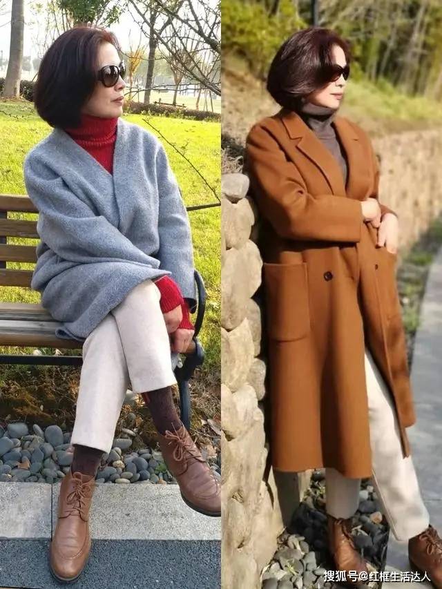 错误 60岁女人穿大衣，尽量少犯这“3个错误”，否则显矮显胖还掉气质