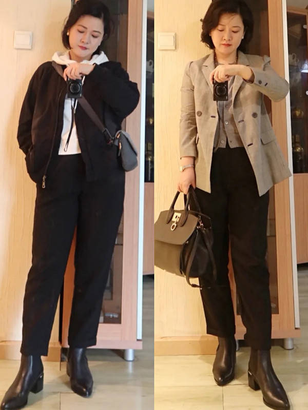 饱和度 这才是适合50岁女人的“减龄穿搭”，不老气、不扮嫩，优雅又时尚