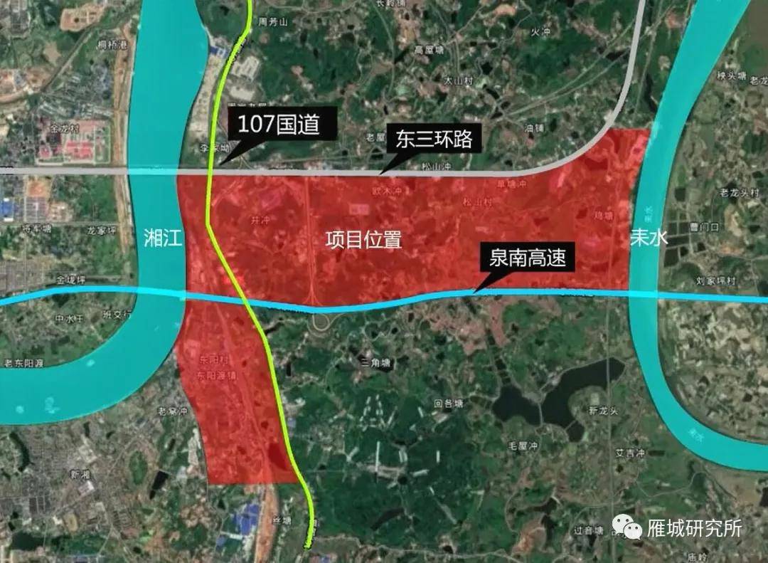 衡阳市三环路规划图图片