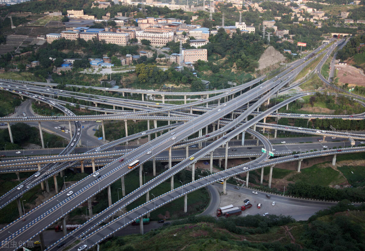 原创中国最复杂的3个立交桥老司机看到都晕导航都认不出来