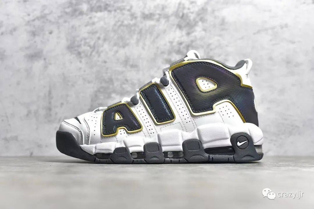 皮蓬 耐克 Nike Air More Uptempo Barley Green 大皮蓬系列大AIR”