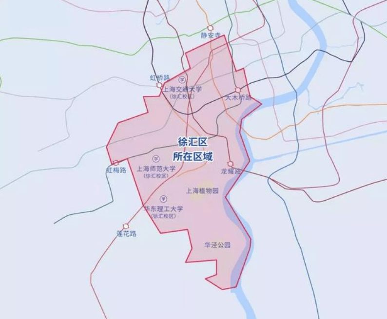 徐家汇街道清晰地图图片