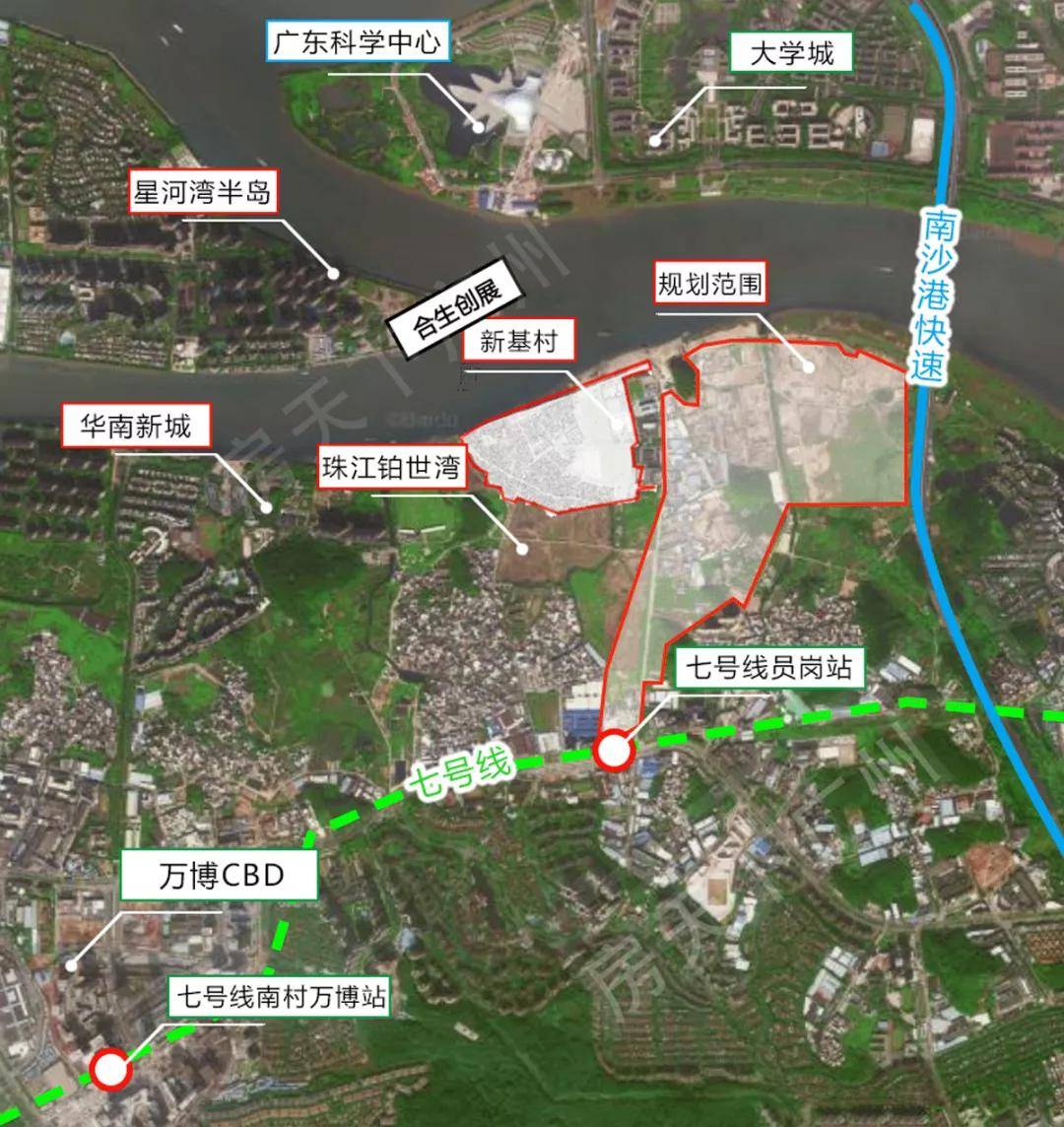 南村这地拟打通滨河路,增设南沙港快速辅路,规划新型产业用地等_调整