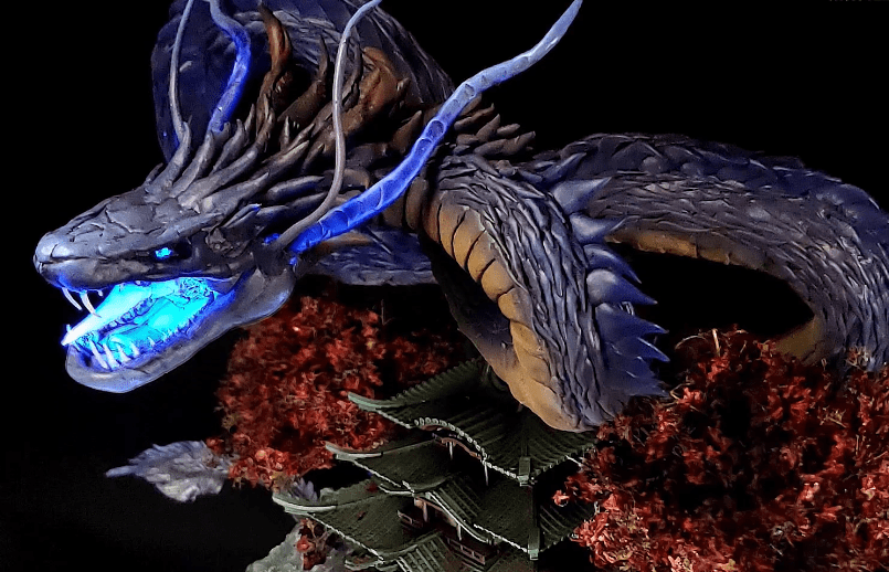 小伙实景还原永劫无间天人城烛九阴令人震颤网友差个金堆