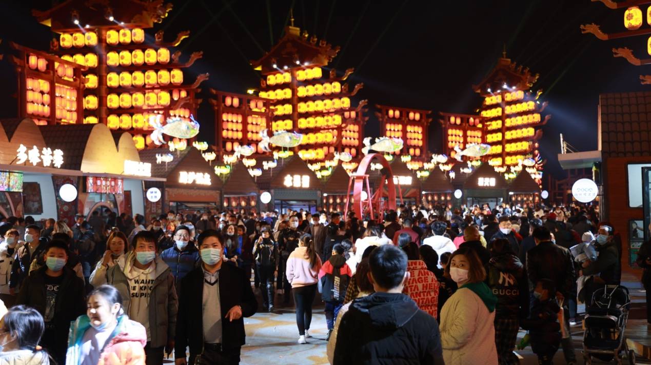 大唐芙蓉园|夜晚的颜值巅峰，山东的夜游首选，青州不夜城来啦~