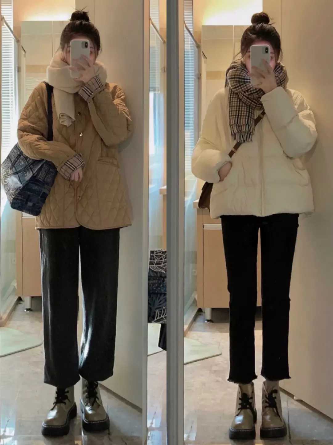 颜色 怕冷的女生秋冬别再露肤了，学她这样穿，又暖又舒适!