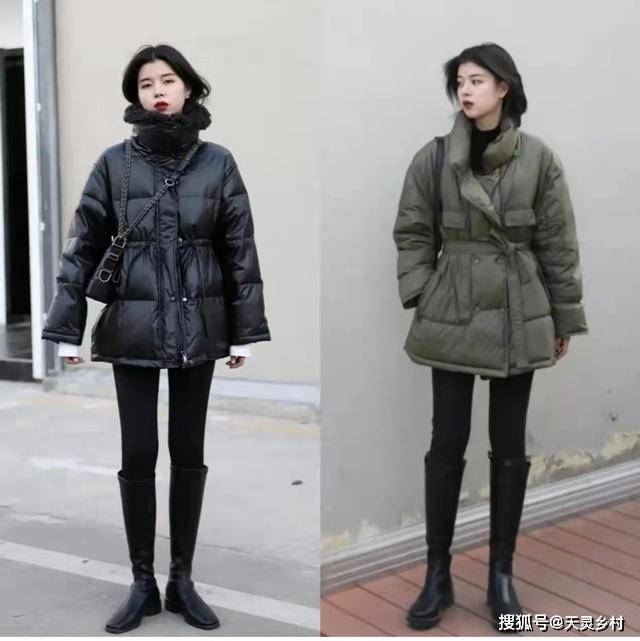 黑色 “靴子”在冬天火了！长筒靴既保暖又时尚，短靴利落还帅气