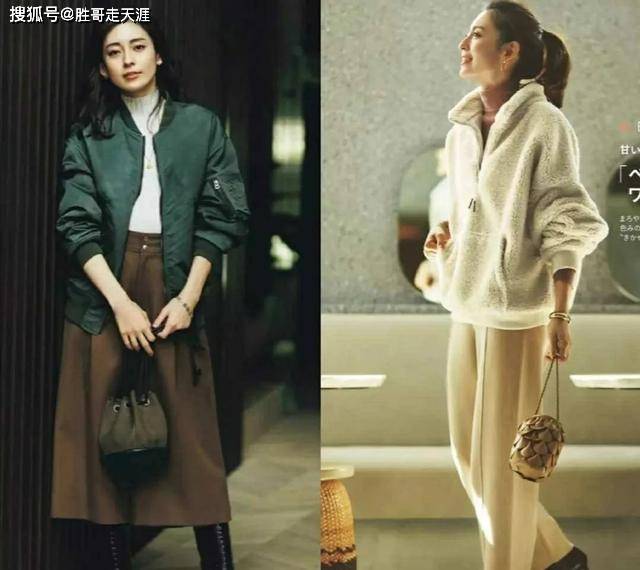 毛衣 这才是冬天不臃肿的穿搭，成熟女人学会这4个思路，时尚显瘦