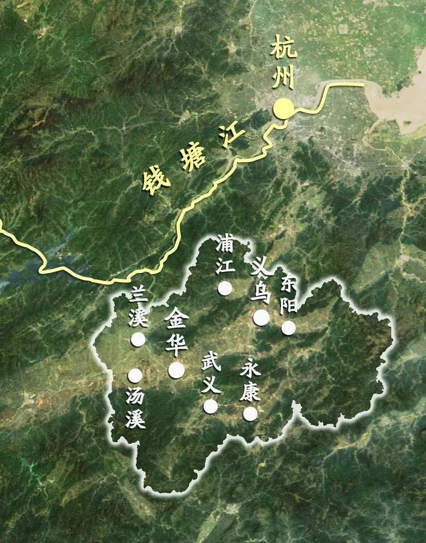 金华所在的金衢盆地,正是南方丘陵深处最具战略价值的一块沃土.