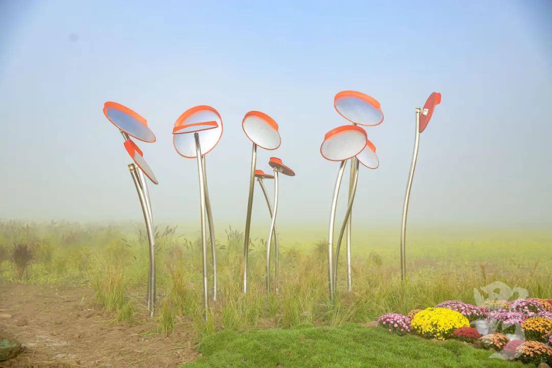 原野镜头在野去野北京昌平大地艺术节田园艺术装置作品赏析
