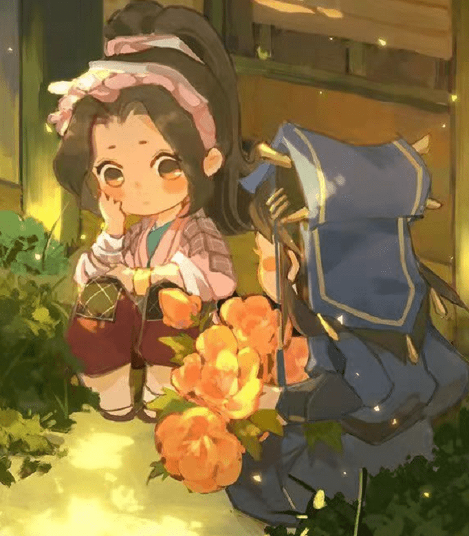 《眷思量》遇上q版画风,奉眠好乖巧,"玄丽"cp又在撒糖_动漫_令萧霁_小