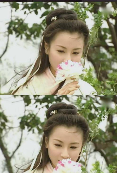 发型古装美女要想有仙气，头上怎能少得了，蝴蝶结和飘带？