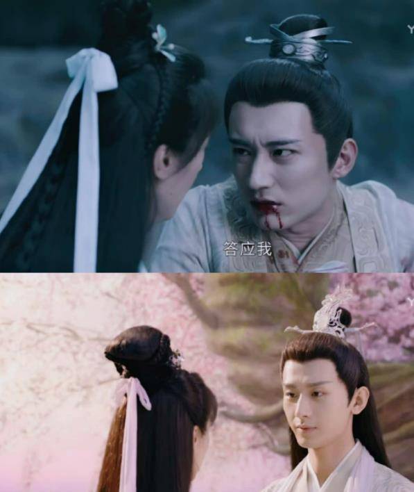 发型古装美女要想有仙气，头上怎能少得了，蝴蝶结和飘带？