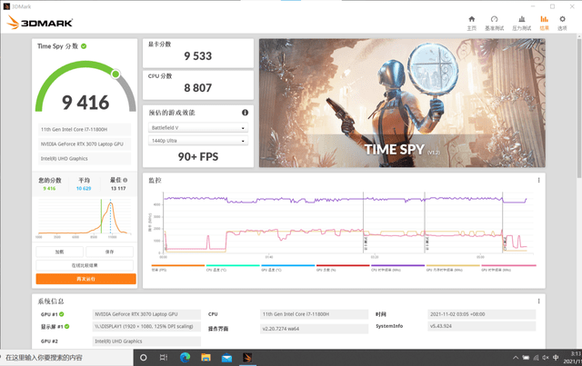 评测|AORUS 15P XD RTX 游戏本评测：130W RTX 3070 加持，跑满 300Hz 电竞屏