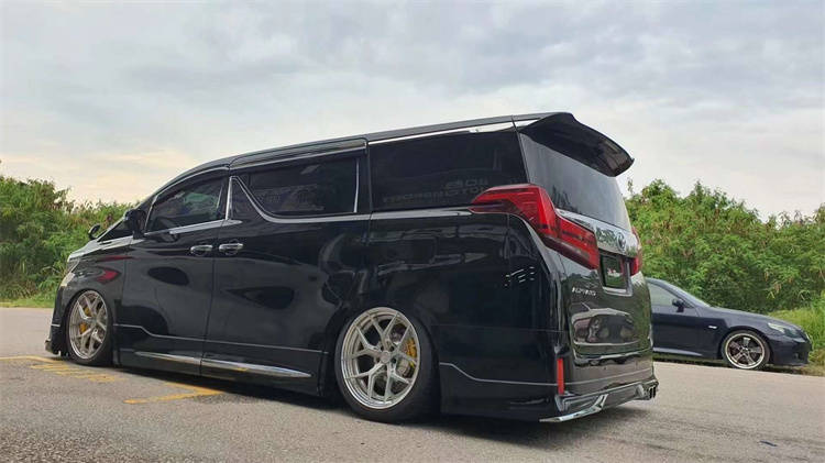 丰田埃尔法改装airbft气动避震不一样的风格改装_搜狐汽车_搜狐网