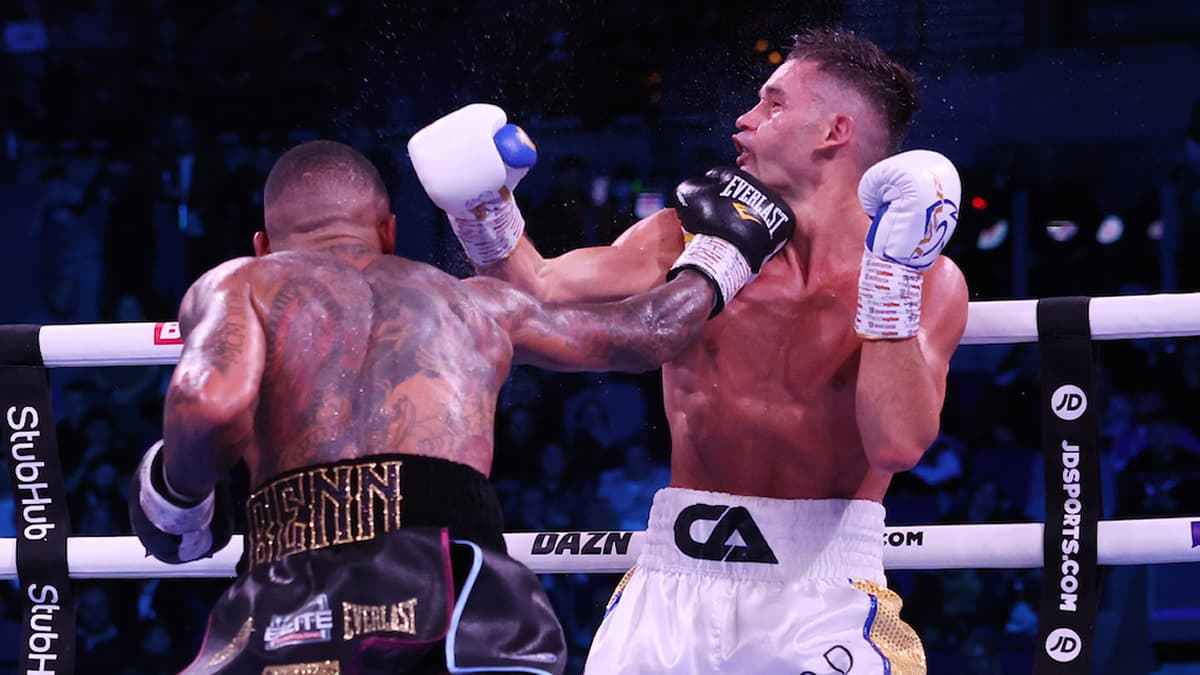 康纳·本第四回合ko前世界拳王,巩固自己英国次中量级一哥的地位