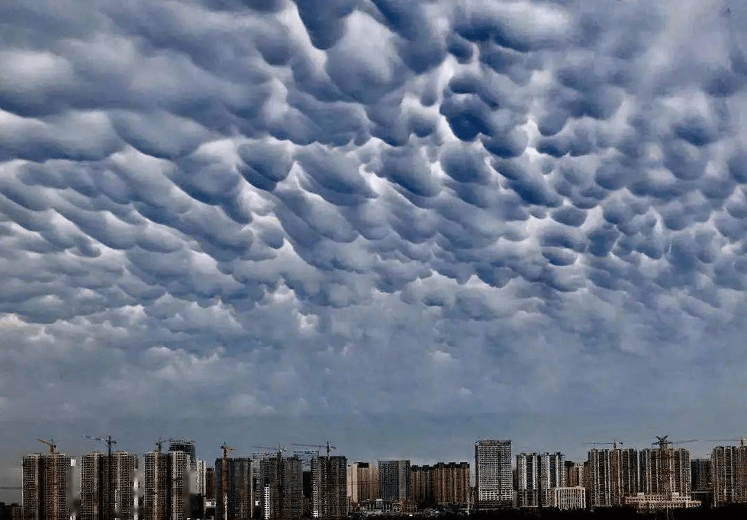 河南郑州上空出现“鱼做的云”现场相当震撼，这是否预示着什么呢
