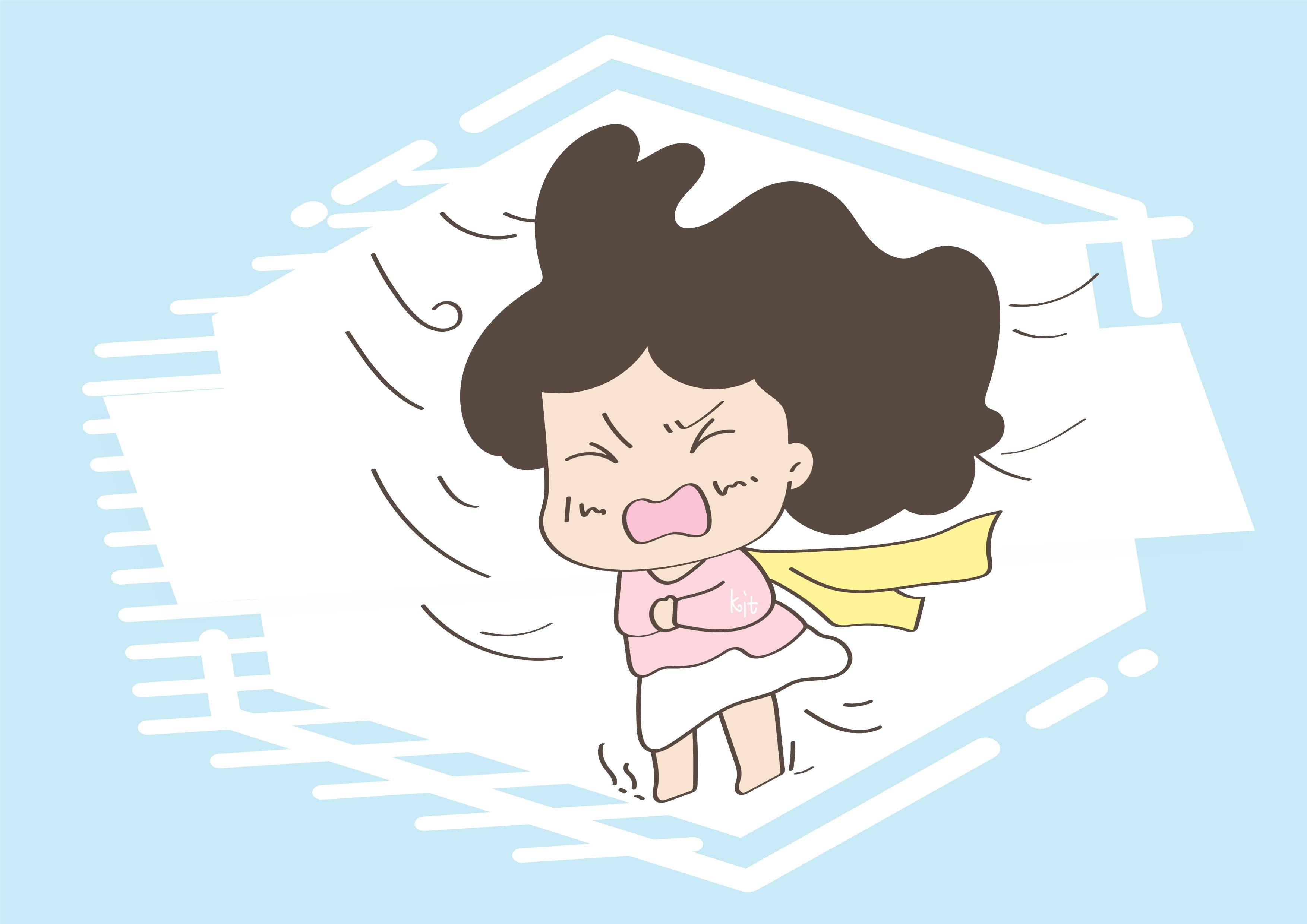 天气越来越冷,如何防止孩子踢被子着凉,做到"三原则"即可_育儿_温度