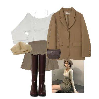 套路 入冬简约舒适穿搭，高级又温柔！