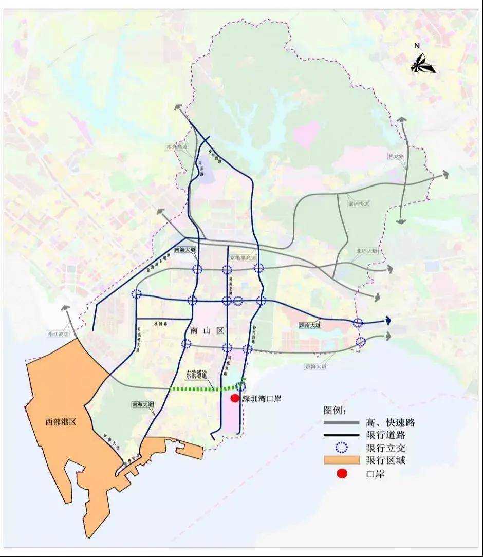 最新,深圳禁摩范围拟扩大!电动车限行有变_大道_道路_隧道