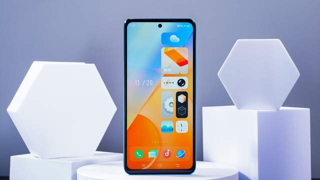 设计|vivo T1图赏：青蓝渐变机身，千元颜值担当