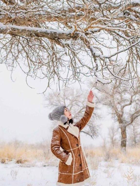 新疆冬季最值得去观赏的胡杨林，雪景美成一幅画，摄影爱好者必来