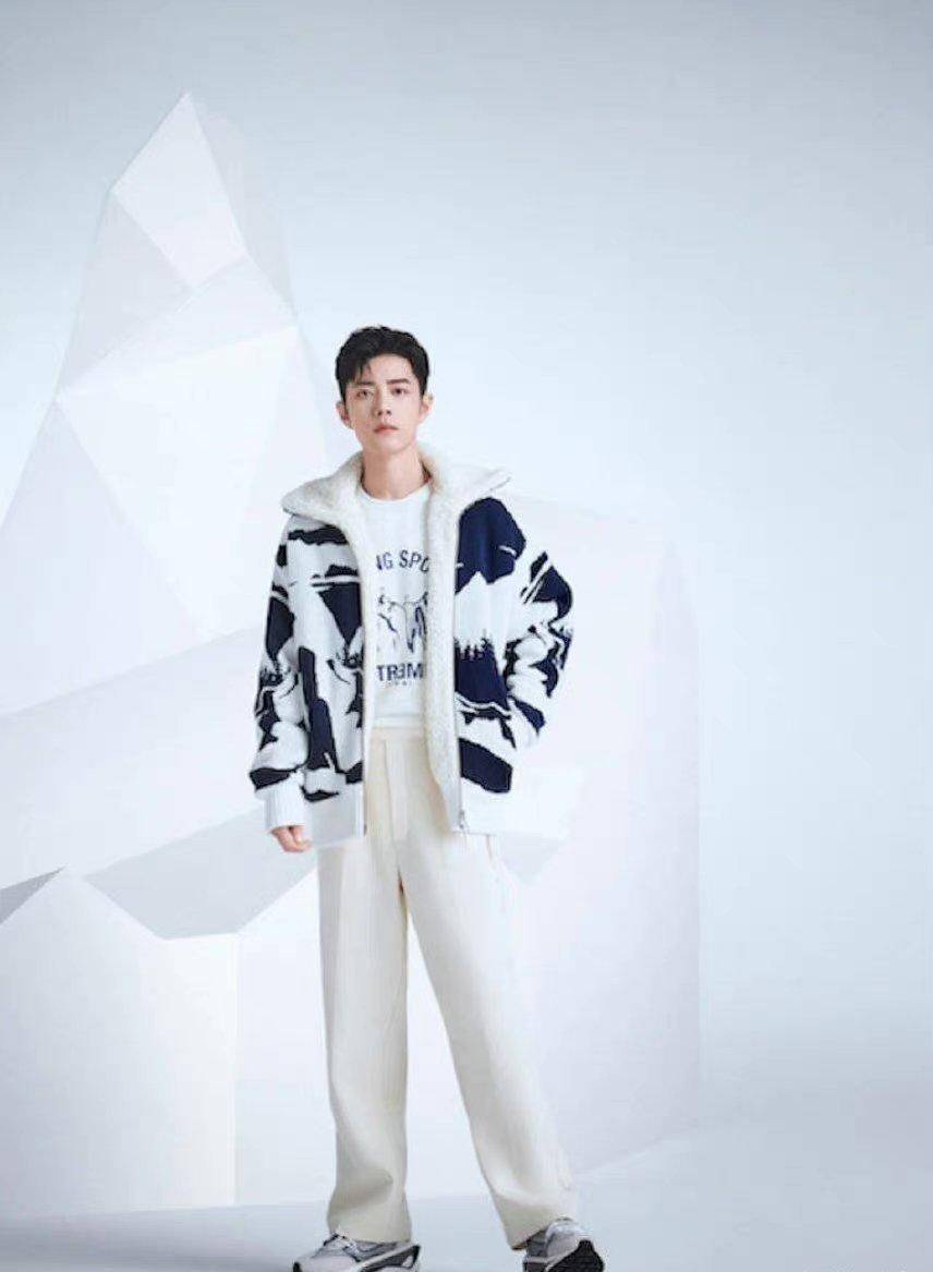 羊羔 肖战:这么喜欢羊羔毛的外套?一身潮流感,彰显清新气质范!