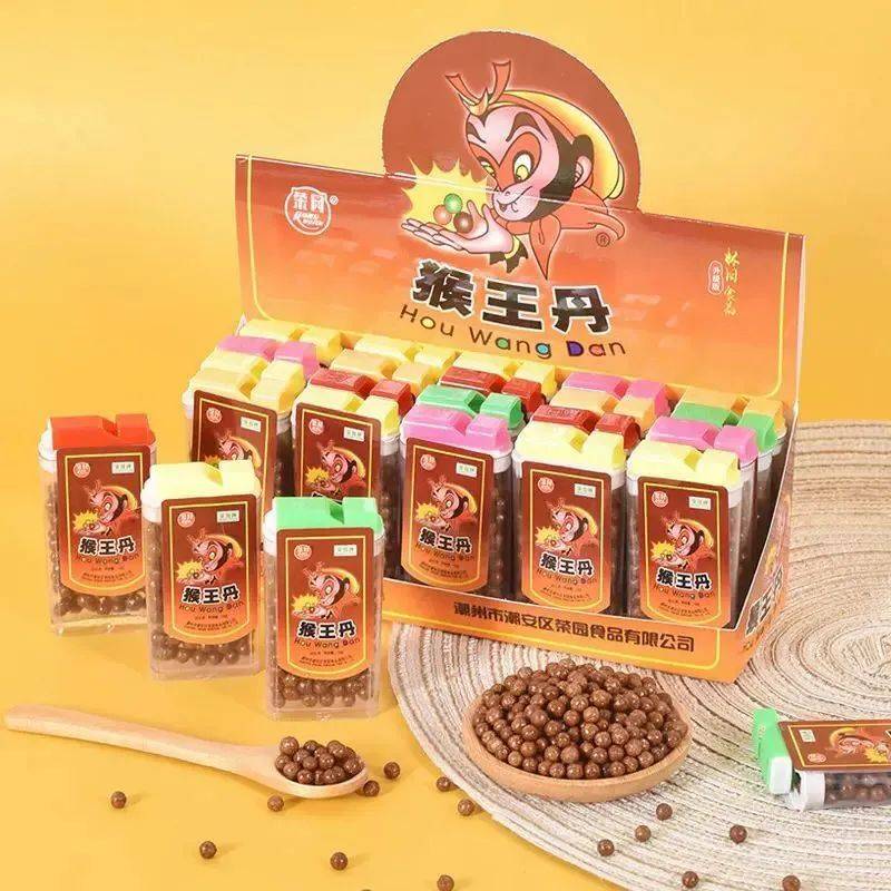 小时候吃的零食,到底有多野?_猴王_口感_泡泡
