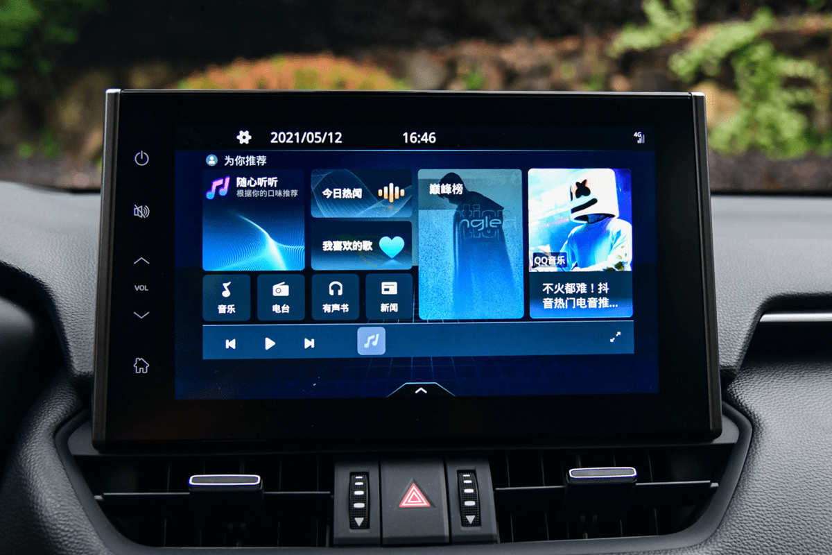 三屏联动威力全开丰田威兰达家族的智能化表现究竟是何种水平