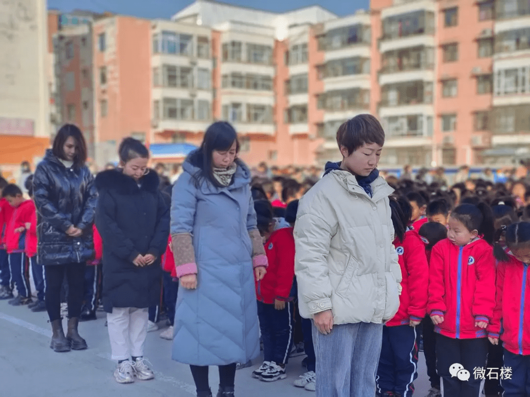 石楼南城区明德小学举行铭记历史勿忘国耻爱国主义教育活动