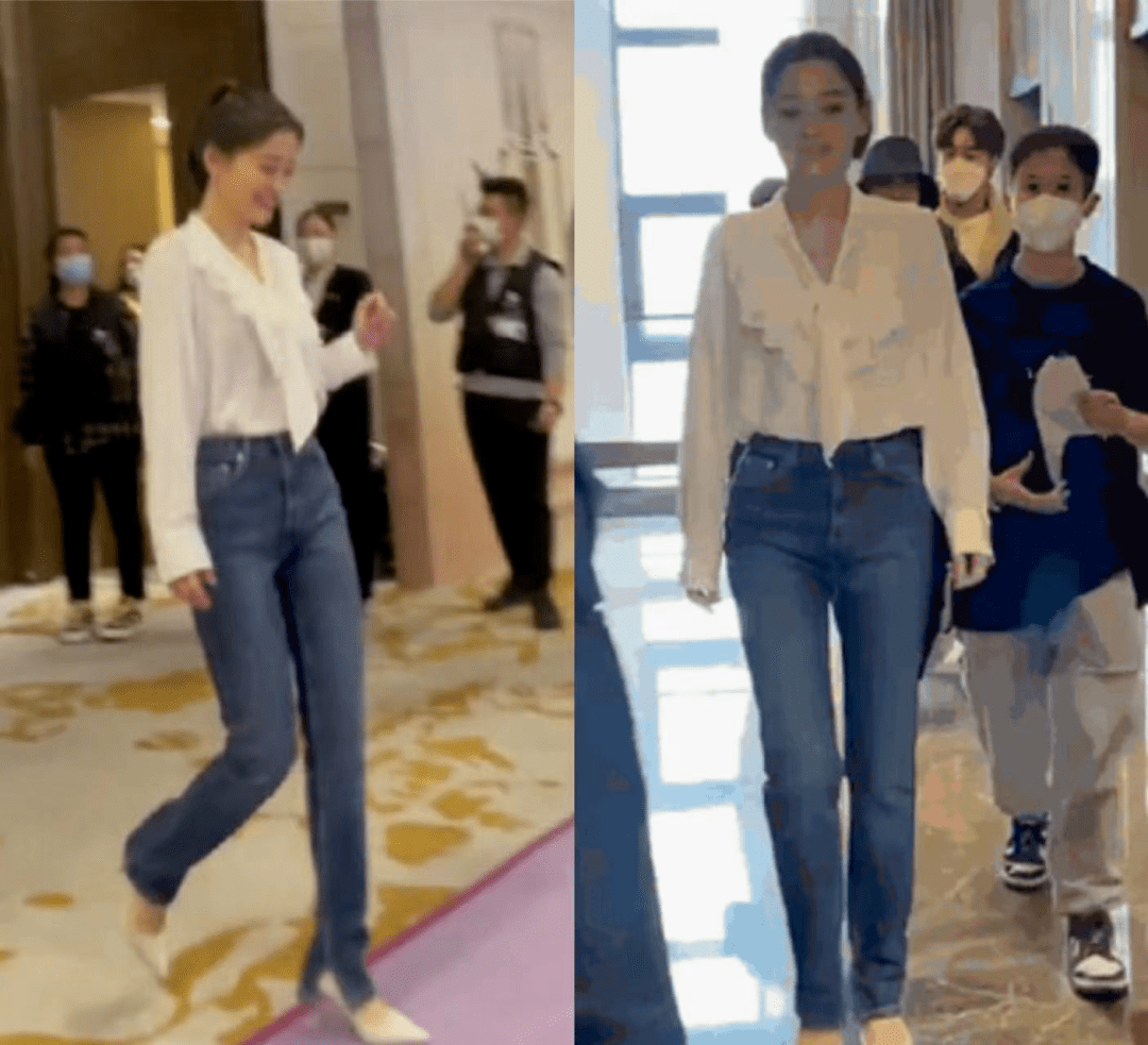 一身 中年女星神仙身材:殷桃的腰,许晴的胸,不是瘦成纸片才好看