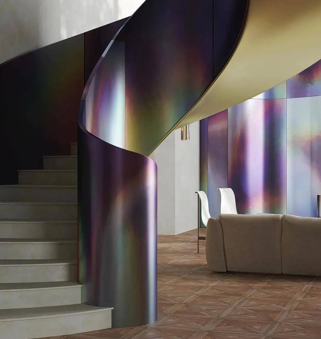 什么是幻彩不锈钢?杭州一都大宅装饰设计工程有限公司为您解答.