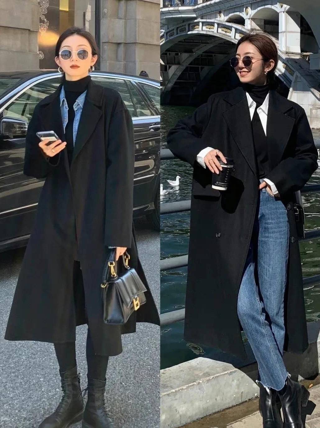 身材 四五十岁的中年女人,冬季一定要学会叠穿,用基础款赢得好气质