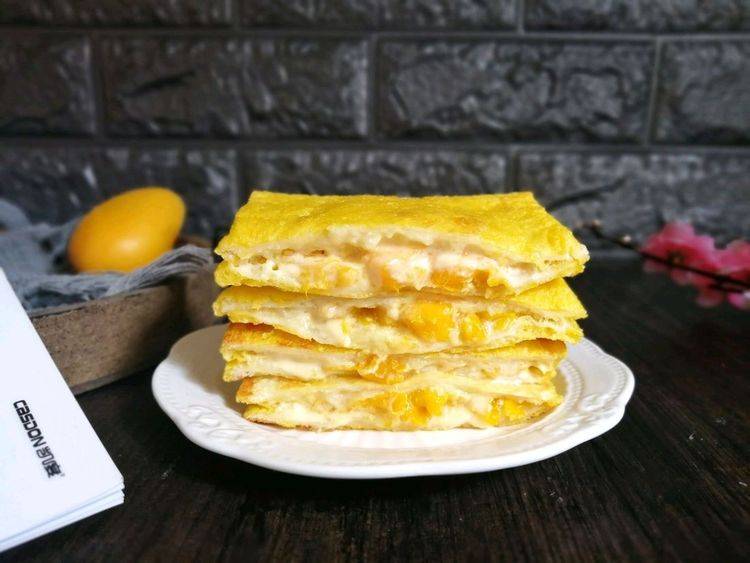 时间|低脂不怕胖,咬一口会爆浆的酸奶吐司,超级美味的营养早餐