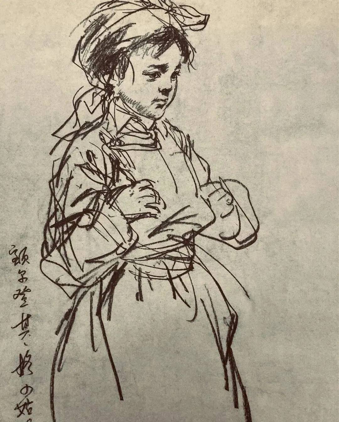 央美教授姚有多速写作品精选