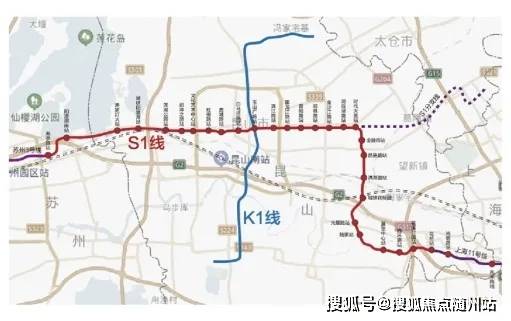 在最新的昆山轨道规划研究文件中,规划经过张浦的k1线(规划中),将连接