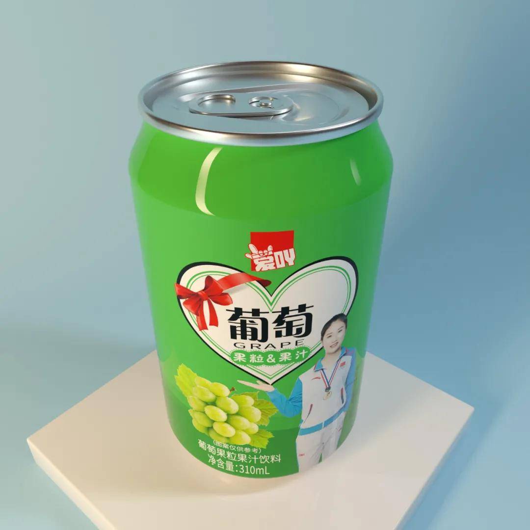 爱吖品牌果粒果汁饮料鼓动市场