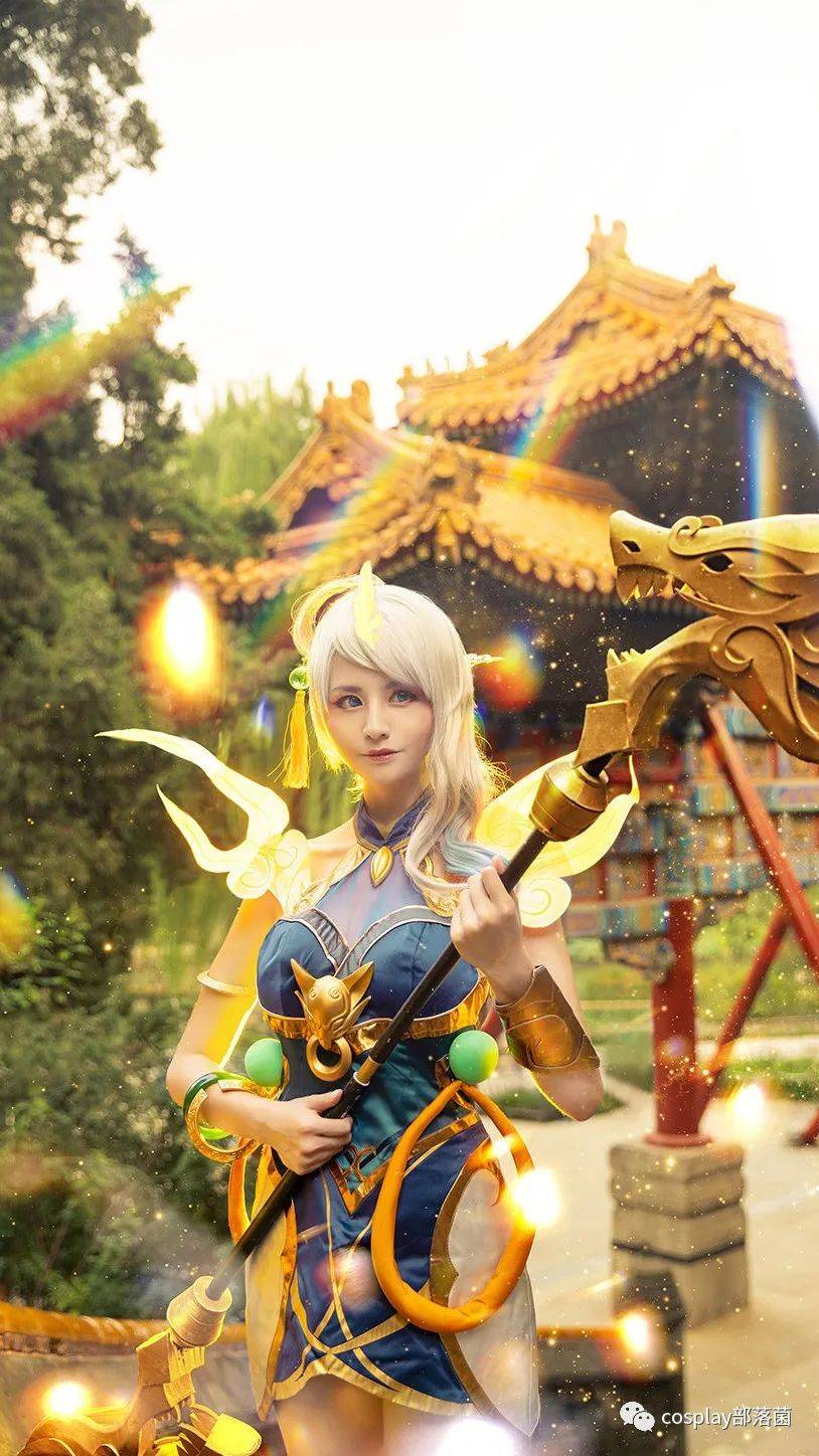 cos:英雄联盟春晖神女拉克丝cos正片@小乔木_排版_野人_菠萝