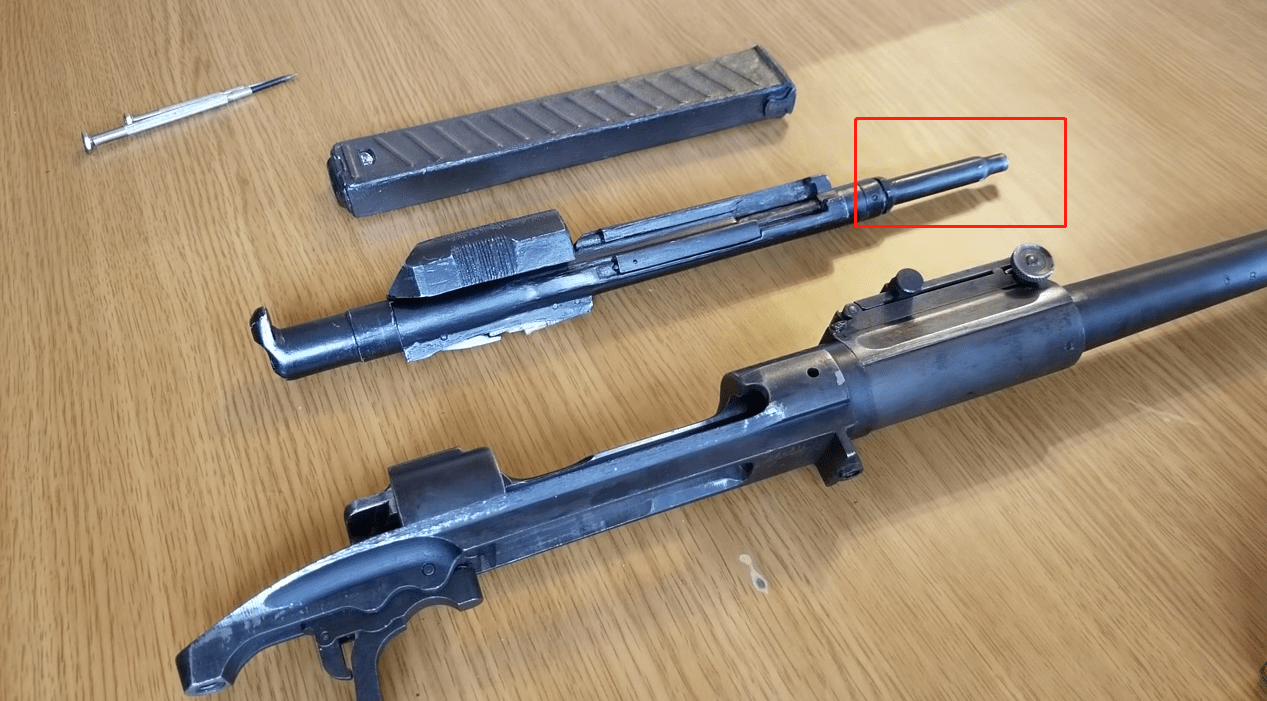 原创佩德森装置战场上打不过德国人了用这个把春田改成半自动步枪