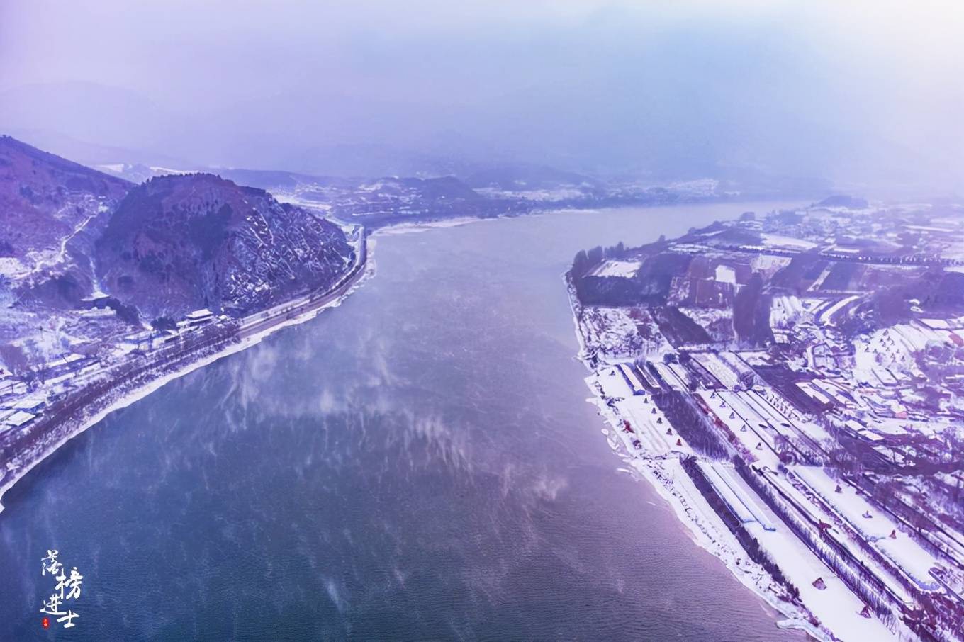 云雾|吉林松花江畔有一座“小雾凇岛”，雪后风景如画，吸引了众多游客