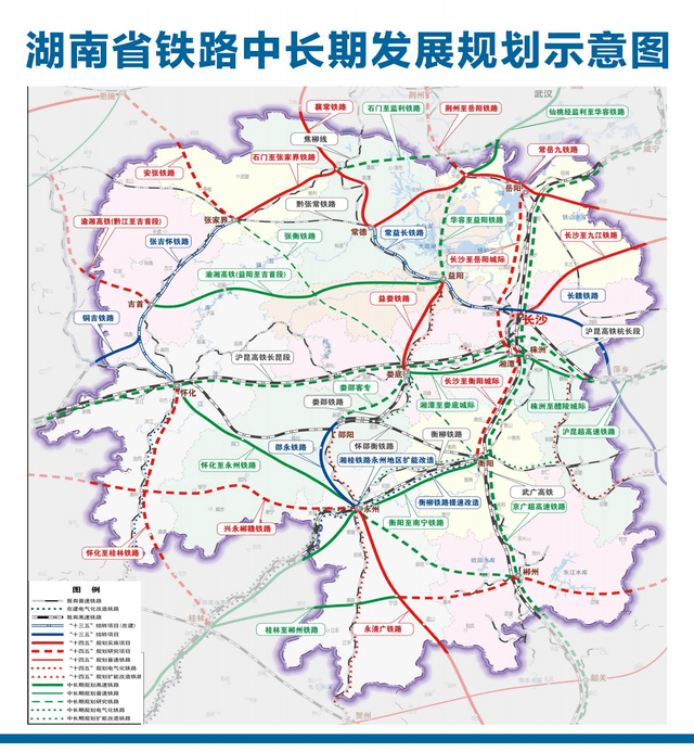 花垣高铁规划线路图图片