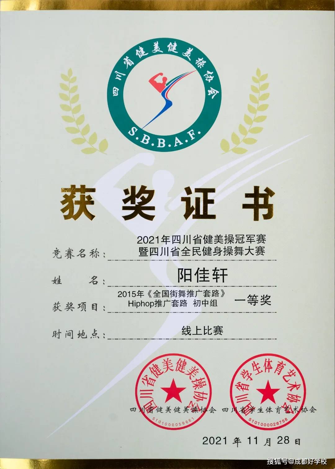 日前,2021年四川省健美操冠军赛暨四川省全民健身操舞大赛线上拉开