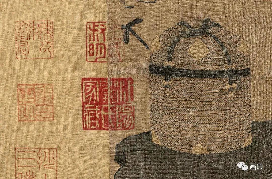 五代周文矩文苑图卷