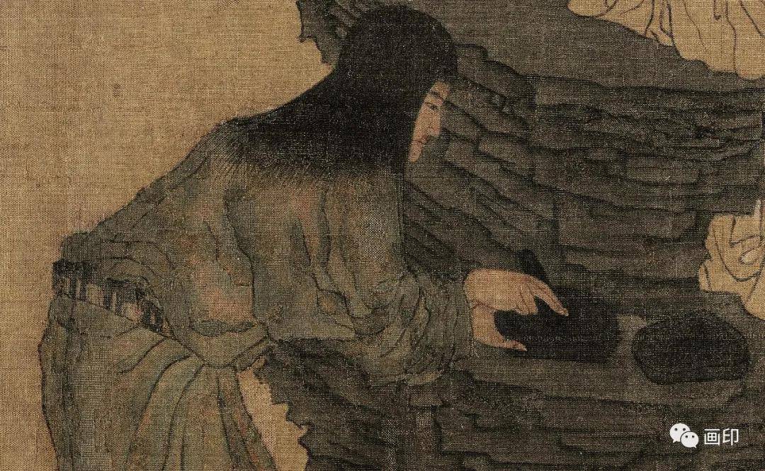 作品所绘琉璃堂人物故事,据考即唐玄宗时著名诗人王昌龄任江宁县丞