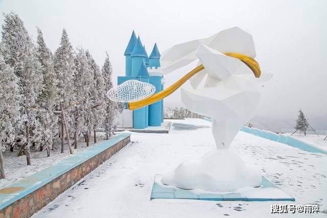 伏羲山|踏歌而行，遇见雪中的伏羲山冰雪与森林小鹿