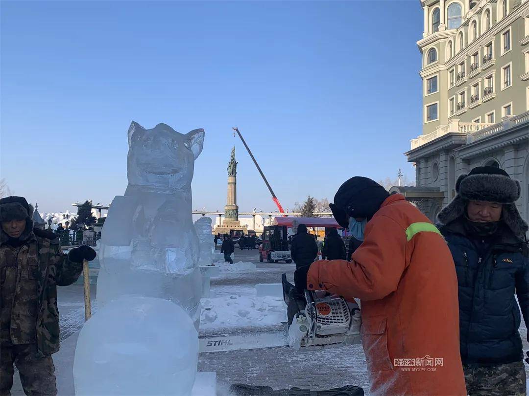 冰灯|又上新了！江畔美景一天一个样，冰雪美景抢先看！