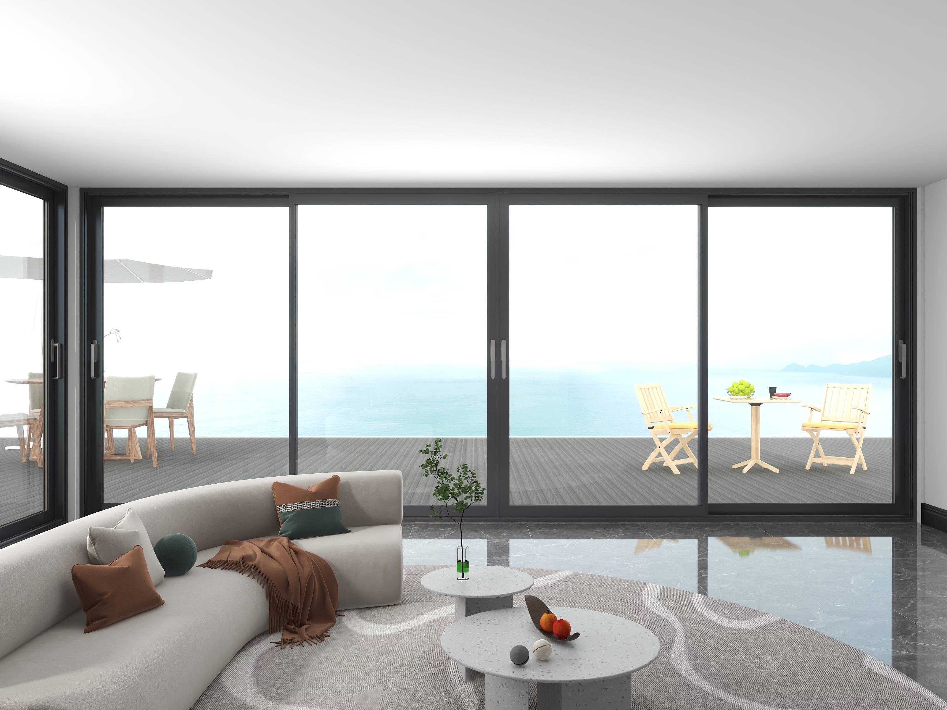 豪宅必备款!高端阳台中窄提升推拉门,开启景致生活之旅!_设计_性能_系