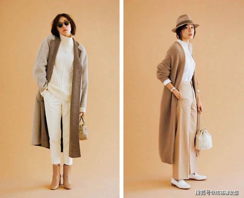 冬日 冬日必备的“白色”穿搭，简约干净不失质感，清新时尚又有高级感
