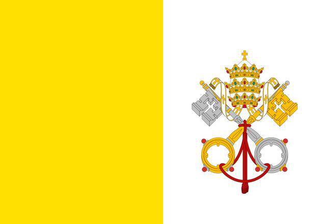 教宗国国旗图片